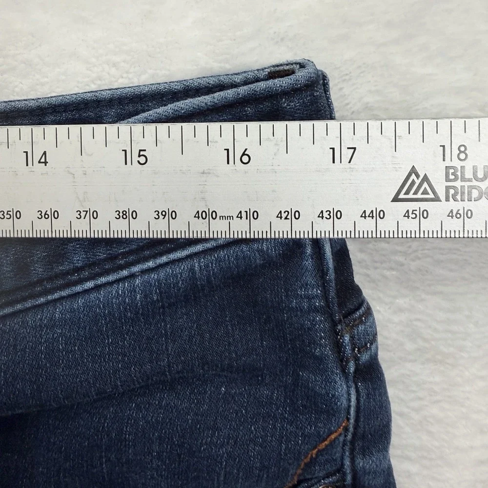 Tommy Bahama Jeans Mens 34x32 Blue Straight Leg Dark Wash Stretch